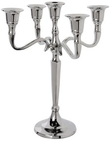 Świecznik metalowy, 22 cm