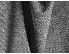 Jasnoszary narożnik z tkaniny szenilowej (lewostronny/w kształcie litery U) Treno – Cosmopolitan Design