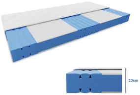 Materac piankowy REMIA 20 cm 90 x 200 cm Ochrona materaca: W TYM ochraniacz na materac