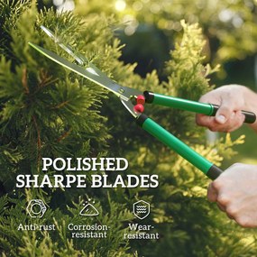 Outsunny Zestaw nożyc ogrodowych 2-częściowy, długość ostrza 40 cm, nożyce do gałęzi z powłoką nieprzywierającą