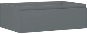 Mexen Orio szafka łazienkowa podumywalkowa 70 cm, 1 szuflada, grafit mat - 91A10-07023-1-BF66