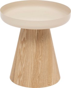 Stolik kawowy na jednej nodze HERCYNA, Ø 40 cm