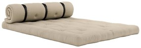 Beżowa sofa rozkładana odpowiednia na zewnątrz Karup Design OUT™ Buckle Up Beige