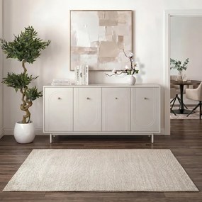 Komoda do Salonu MARLEN 155 cm Kaszmir Czterodrzwiowa Glamour