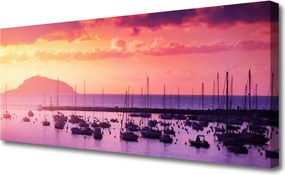 Zdjęcie na płótnie Morski Horyzont w Błękicie