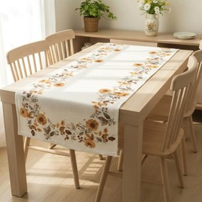 Biegacz Jesienne kwiaty, 40 x 140 cm