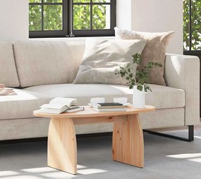 Sosnowy stolik kawowy owalny K4-W46