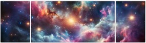 Obraz - Ciemny kosmos (170x50 cm)