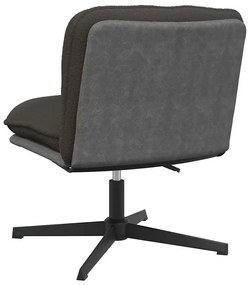 Czarny minimalistyczny fotel obrotowy D4-E44