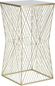 Stolik Kawowy VKH594, Złoto, 50x50x100 cm, Kendra Home