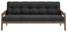 Szara rozkładana sofa 204 cm Grab – Karup Design