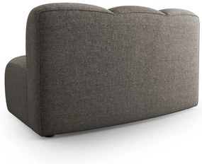 Ciemnoszary moduł sofy (moduł środkowy) Lupine – Micadoni Home