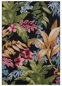 Czarny dywan odpowiedni na zewnątrz 80x165 cm Flair – Hanse Home