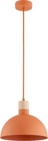 Lampa wisząca na przewodzie NEOMI 1xE27/15W/230V pomarańczowa