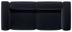 Ciemnoniebieska sofa 264 cm Bergano – Cosmopolitan Design