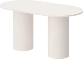 Pastelowy owalny stół Roseto Hubertus