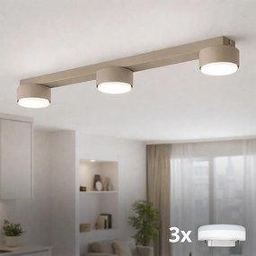 Brilagi - Oprawa punktowa LED MONO 3xGX53/13W/230V beżowa