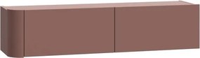 Dwudrzwiowa szafka ścienna Breathtaker 130 cm, kolor terakota