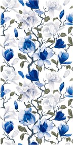 Tapeta - Niebieskie magnolie