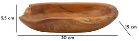 Drewniana taca dekoracyjna 30x15 cm Narro – Mauro Ferretti