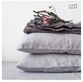 Lniana poszewka na poduszkę 80x80 cm Light Grey – Linen Tales