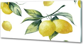 Panel szklany do kuchni Cytryny