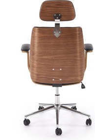 Fotel biurowy z oparciem ze sklejki Timber Halmar