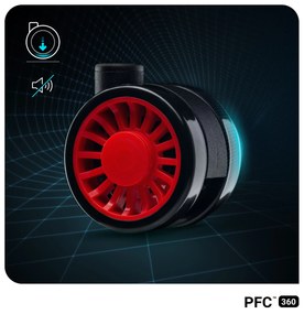 Fotel gamingowy Diablo X-Horn 2.0 King Size, czarno-czerwony