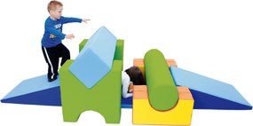Zestaw kształtek piankowych Creatino - tor z przeszkodami, 9 elementów