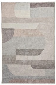 Beżowy dywan z mieszanki bawełny odpowiedni do prania 122x170 cm Whisper – Think Rugs