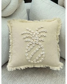 Bawełniana poszewka na poduszkę 43x43 cm Seashells – Mioli Decor