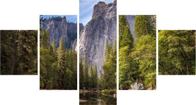 Obraz - Pod Yosemite Rock (125x70 cm)