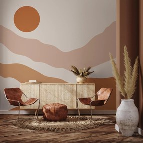 Fototapeta - Góry boho (196x136 cm)