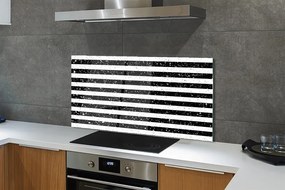 Panel Szklany Hybryda: Plamy i Zebra