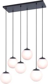 Lampa wisząca nad stół szklane kule - S763-Lokia