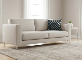 Dekoracyjna poszewka na poduszkę COLAM GREY 45x45 cm, szary