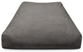 Ceglasty sztruksowy worek do siedzenia Sofa Snug – SLOWDOWN