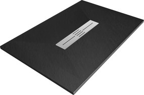 Mexen Toro brodzik prostokątny SMC 100 x 70 cm, czarny - 43707010