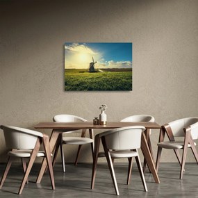 Obraz na szkle - Wiatrak (70x50 cm)