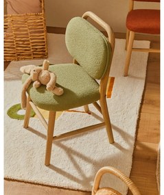 Zielone krzesło dziecięce Helda – Kave Home