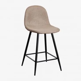Wysoki Stołek Glamm Negro & Gris Topo & ↑65 Cm - Sklum