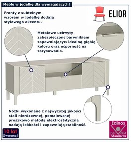 Szafka RTV w jodełkę kaszmir C0-E03