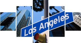 Obraz - Los Angeles (125x70 cm)