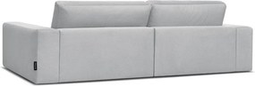 Jasnoszara aksamitna sofa 276 cm Sierra – Bobochic Paris