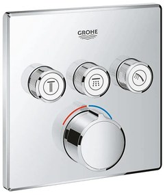 GROHE 29149000 - Maskownica do baterii podtynkowej SMARTCONTROL 158 × 158 mm, chrom