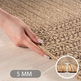 Dywan zewnętrzny Timber Kwadraty beżowy 200 cm x 290 cm