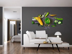 Obraz z warzywami (125x70 cm)