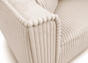 Sofa dwuosobowa Valico z tapicerowanym tyłem