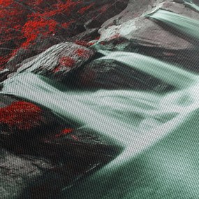 Obraz - Wodospady (170x50 cm)