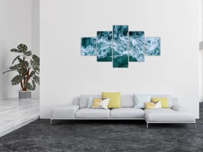 Obraz - Fale oceanu (125x70 cm)